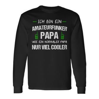 Amateur Radio Dad Radio Ham Amateur Radio Langarmshirts - Geschenkecke