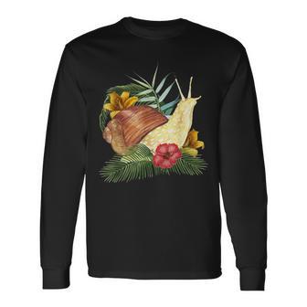 Animal Garden Snail Langarmshirts - Geschenkecke