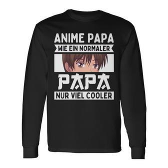 Anime Papaatertagatertagsgeschenk Anime Papaater Langarmshirts - Geschenkecke