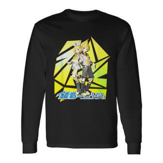 Anime Vocaloid Kagamines Rins Len Long Sleeve T-Shirt | Mazezy