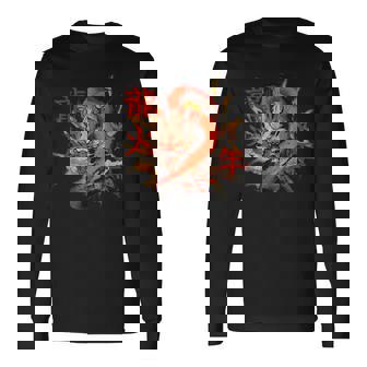Année Du Dragon Zodiaque Chinois Nouvel An 2024 T-shirt à manches longues - Cadeauxyz