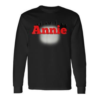 Annie New York Skyline Long Sleeve T-Shirt - Thegiftio UK