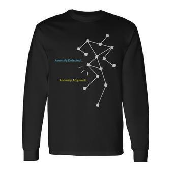 Anomaly Detected Sls Ghost Hunting Paranormal Long Sleeve T-Shirt - Monsterry