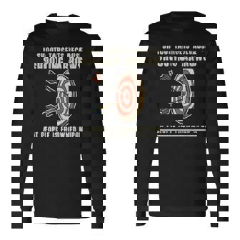 Archery Archer Bowman Bow Archer Long Sleeve T-Shirt | Mazezy