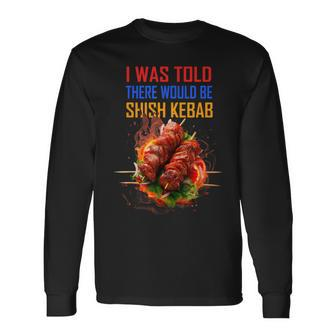 Armenia Food Shish Kebab Armenian Group Family Holiday Long Sleeve T-Shirt - Thegiftio UK