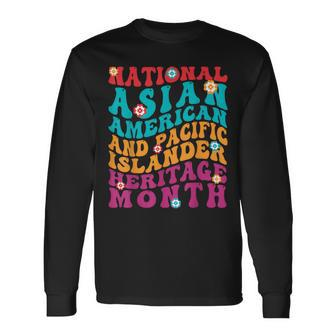 Asian American Pacific Islander Heritage Month Decorations Long Sleeve T-Shirt | Mazezy