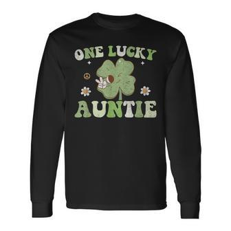 Aunt Matching Family Retro Long Sleeve T-Shirt | Mazezy