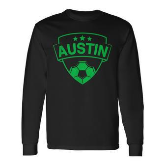 Austin Throwback Classic Long Sleeve T-Shirt - Seseable