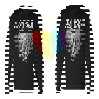 Autismo Autismo Concientización Mamá Niños Corazón Autismo Camiseta de manga larga - Regaloses