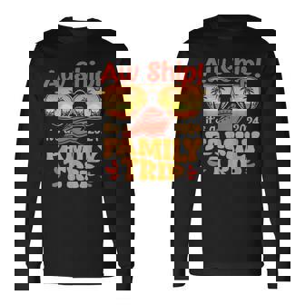 Aw Ship It's A Family Trip 2024 Family Cruise Squad Matching Long Sleeve T-Shirt - Seseable