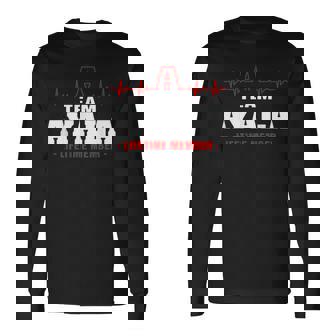 Ayala Surname Family Last Name Team Ayala Lifetime Member Long Sleeve T-Shirt - Seseable