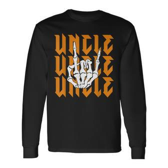 Bad Two Uncle To The Bone Birthday 2 Years Old Long Sleeve T-Shirt | Mazezy