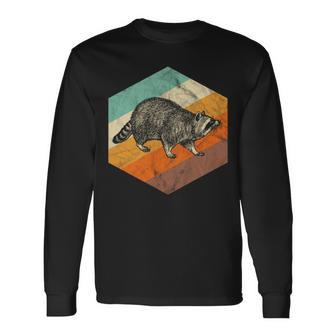 Badger Retro Badger Vintage Badger Langarmshirts - Seseable