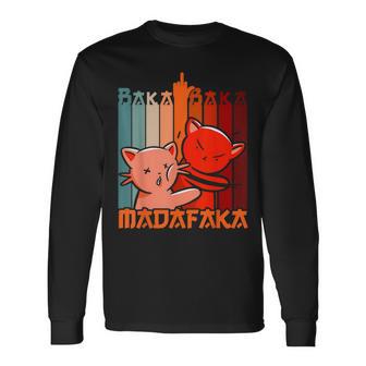 Baka Baka Madafaka Kawaii Manga & Anime Merch Langarmshirts - Geschenkecke