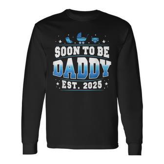 Bald Papa Sein 2025 Neue Papa Schwangerschaft Enthüllen Langarmshirts - Geschenkecke