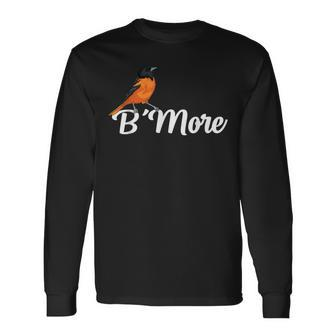 Baltimore Pride Bmore Maryland Md Long Sleeve T-Shirt - Seseable