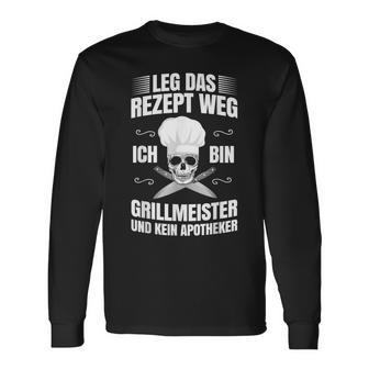 Barbecue For Grillmeister Bbq Barbecue Langarmshirts - Geschenkecke