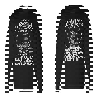 Barcos Divertido Navegación Los Abuelos Tienen Barcos Camiseta de manga larga - Regaloses