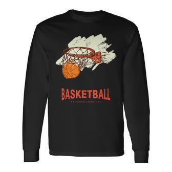 Basketball Usa-Nba Summer League T Long Sleeve T-Shirt - Monsterry DE