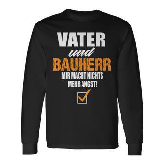 Bauherren Geschenk Bauherr 2023 S Langarmshirts - Geschenkecke