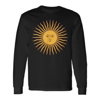 Beach Happiness Sunshine Bright Smiling Sun May Cute Summer Long Sleeve T-Shirt - Thegiftio UK