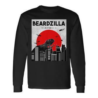 Bearded Dragon Beardzilla Lizard Lover Reptile Lover Long Sleeve T-Shirt | Mazezy