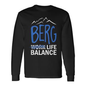 Berg Life Balance Langarmshirts - Geschenkecke