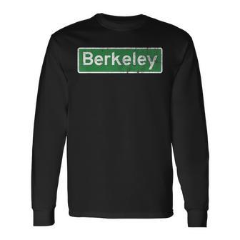 Berkeley California Distressed Nor Cal Long Sleeve T-Shirt - Monsterry CA