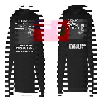 Bermuda Flag Bermudian Long Sleeve T-Shirt - Thegiftio
