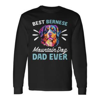 Berner Sennenhund Bester Berner Sennenhund Papa Aller Zeiten Langarmshirts - Geschenkecke