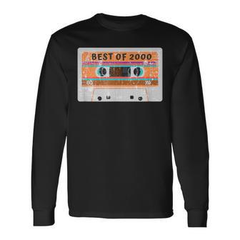 Best Of 2000 Cassette Tape Vintage Long Sleeve T-Shirt - Monsterry AU