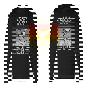 Best Bird Dad Para Hombre -Intage Bird Camiseta de manga larga - Regaloses