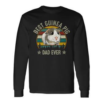 Best Guinea Pig Dad Ever Lustiges Meerschweinchen Papaater Langarmshirts - Geschenkecke