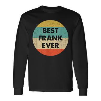 Bester Frank Vintage Design Langarmshirts, Retro Stil Tee - Seseable