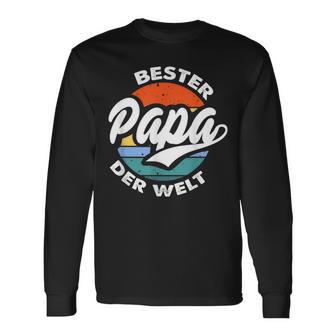 With Bester Papa Der Welt Langarmshirts - Geschenkecke