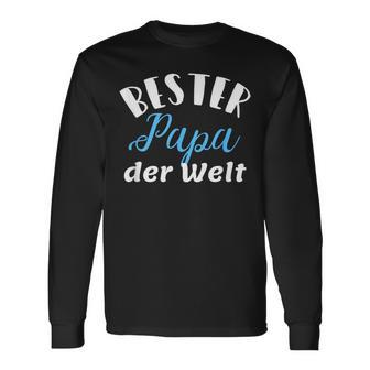 Bester Papa Der Welt S Langarmshirts - Geschenkecke