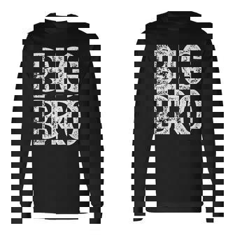 Big Bro Brother Vintage Long Sleeve T-Shirt - Thegiftio