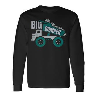Big Dumper Seattle Baseball Fan Sports Apparel Long Sleeve T-Shirt - Monsterry UK