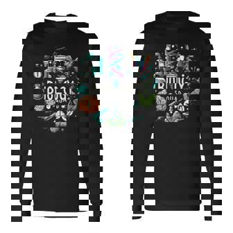 Biology Squad Scientists Biology For Biologist Long Sleeve T-Shirt | Mazezy