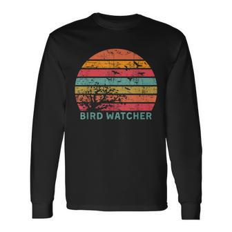 Bird Watcher Birding Bird Watching Long Sleeve T-Shirt - Monsterry AU