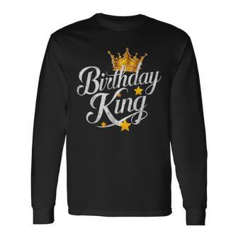 Birthday King Couples Matching Birthday Bday Long Sleeve T-Shirt | Mazezy DE