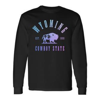 Bison Vintage Pride Long Sleeve T-Shirt - Monsterry UK