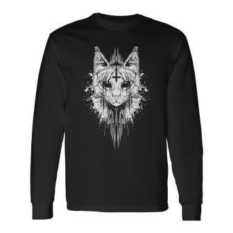 Blackcraft Cult Satanic Cat Occultism Satanism Long Sleeve T-Shirt - Monsterry