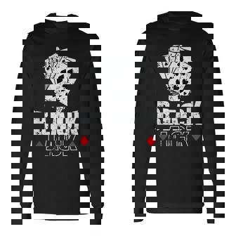 Blackjack America Card Game Casino Long Sleeve T-Shirt | Mazezy