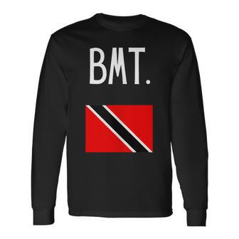 Bmt Big Man Ting Trinidad Jamaican Slang Long Sleeve T-Shirt - Monsterry AU