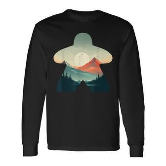 Board Game Nature Adventure For Board Gaming Lovers Long Sleeve T-Shirt | Mazezy UK