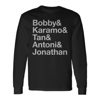 Bobby Karamo Tan Antoni Jonathan Queer Ampersand Long Sleeve T-Shirt - Monsterry CA