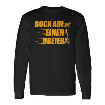 Bock Auf Eine Dreier Triathlon Langarmshirts - Seseable