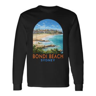 Bondi Beach Reise Reise Sommerurlaub Bondi Beach Sydney Langarmshirts - Geschenkecke