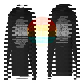 Botella Deino Y Copa Deino Retro Styleintage Camiseta de manga larga - Regaloses
